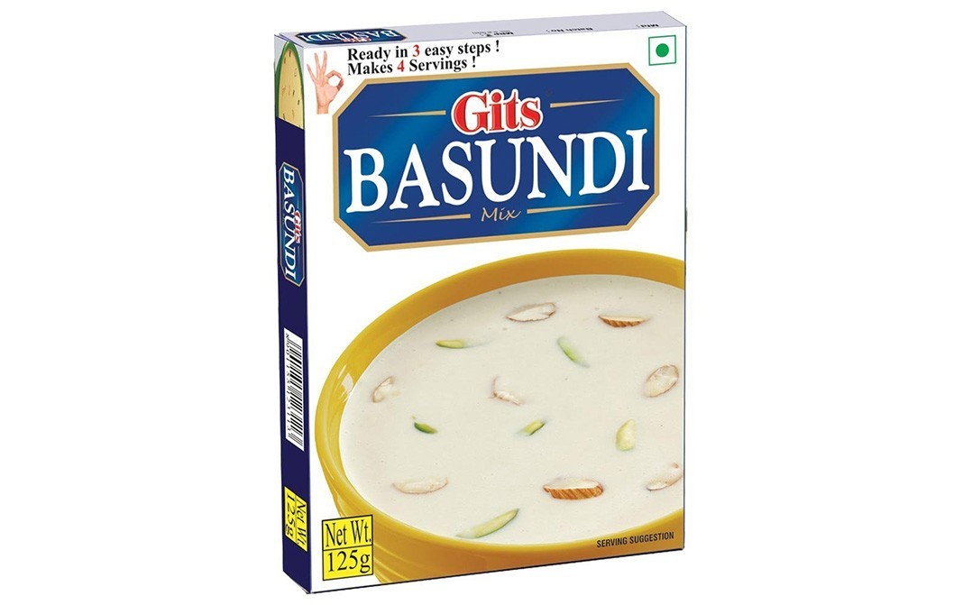 Gits Basundi Mix    Box  125 grams